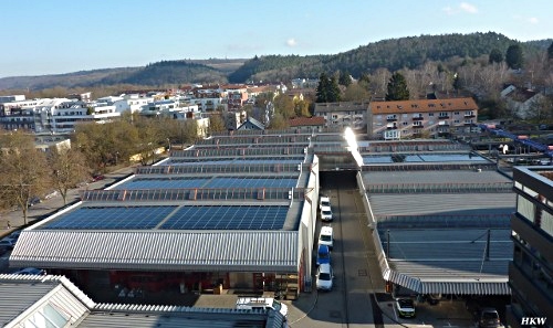 PV-Anlage swt-Lagerhallen